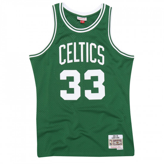 Mitchell & Ness Boston Celtics 85- 86 Swingman Jersey Larry Bird - Πράσινο
