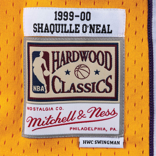Mitchell & Ness NBA Swingman Jersey Lakers 99 O'Neal - Πορτοκαλί/Μωβ