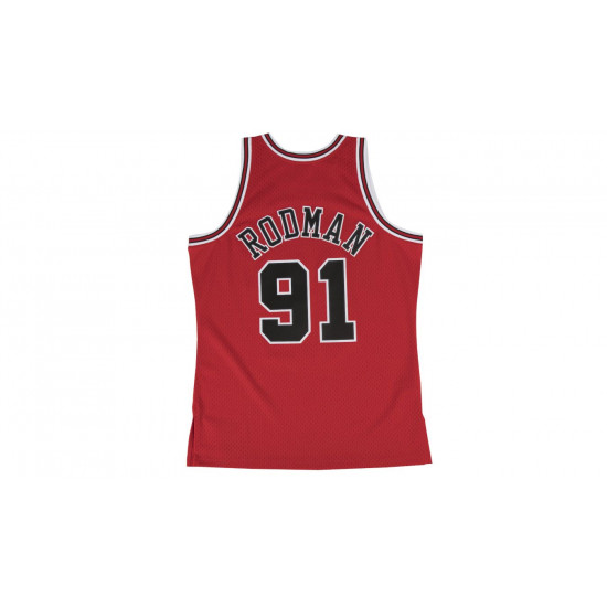 Mitchell & Ness C.Bulls 97' Dennis Rodman Swingman Jersey - Κόκκινο