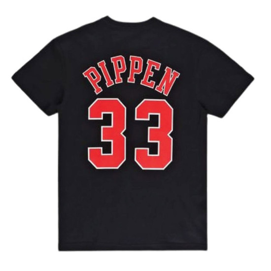 Mitchell & Ness NBA NN Tee Bulls Scottie Pippen- Μαύρο