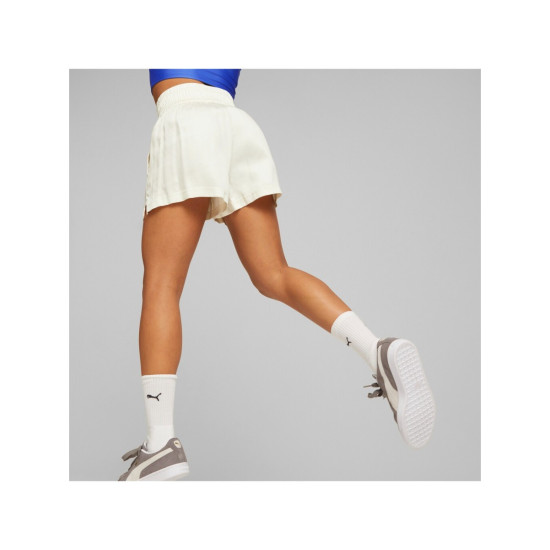Puma Women's T7 Shorts Pristine - Μπεζ Puma Women's T7 Shorts Pristine - Μπεζ
