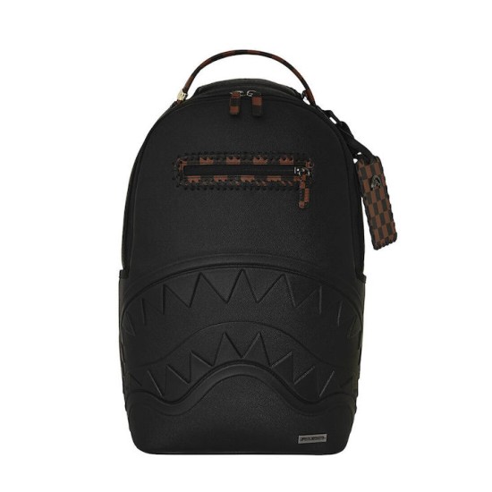 Sprayground Check  Τσάντα Πλάτης Μαύρη