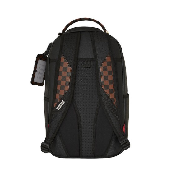 Sprayground Check  Τσάντα Πλάτης Μαύρη