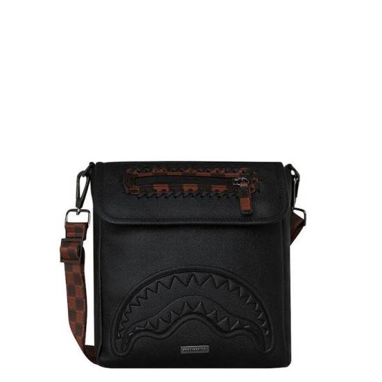 Sprayground Dose Of Check Deux Messenger Cross Bag