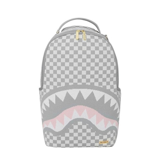 Sprayground Τσάντα Πλάτης Γκρι με Θήκη για Παγούρι Sprayground Τσάντα Πλάτης Γκρι με Θήκη για Παγούρι
