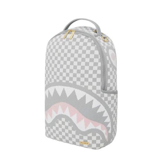 Sprayground Τσάντα Πλάτης Γκρι με Θήκη για Παγούρι Sprayground Τσάντα Πλάτης Γκρι με Θήκη για Παγούρι
