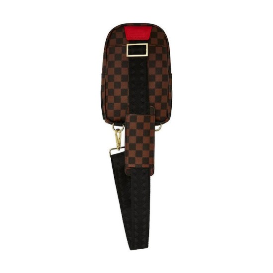 Sprayground Sawtooth Sharks In Paris One‑Strap Τσαντάκι Χιαστί