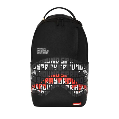 Sprayground Shark Central Infinity Mouth Dlxsv Backpack Μαύρο
