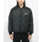 Obey Brux Black Quilted Reversible Jacket - Μαύρo