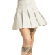 Karl Kani Women's Small Signature Twill Tennis Skirt Άσπρο Karl Kani Women's Small Signature Twill Tennis Skirt Άσπρο