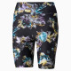 Puma Crystal Galaxy High Tight Women's Shorts Mαύρο Πολύχρωμο Puma Crystal Galaxy High Tight Women's Shorts Mαύρο Πολύχρωμο