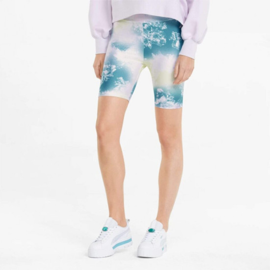 Puma Crystal Galaxy High Tight Women's Shorts Πολύχρωμο Puma Crystal Galaxy High Tight Women's Shorts Πολύχρωμο