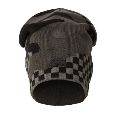 SPRAYGROUND 3AM NEVER SLEEP SLOUCH BEANIE Γκρι SPRAYGROUND 3AM NEVER SLEEP SLOUCH BEANIE Γκρι