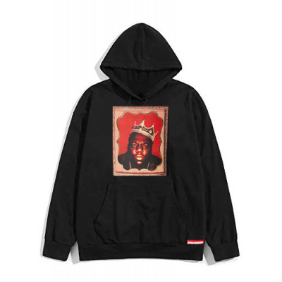 SPRAYGROUND BIGGIE HOODIE Μαύρο SPRAYGROUND BIGGIE HOODIE Μαύρο