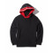 SPRAYGROUND VERTICAL CURVE HOODY Μαύρο
